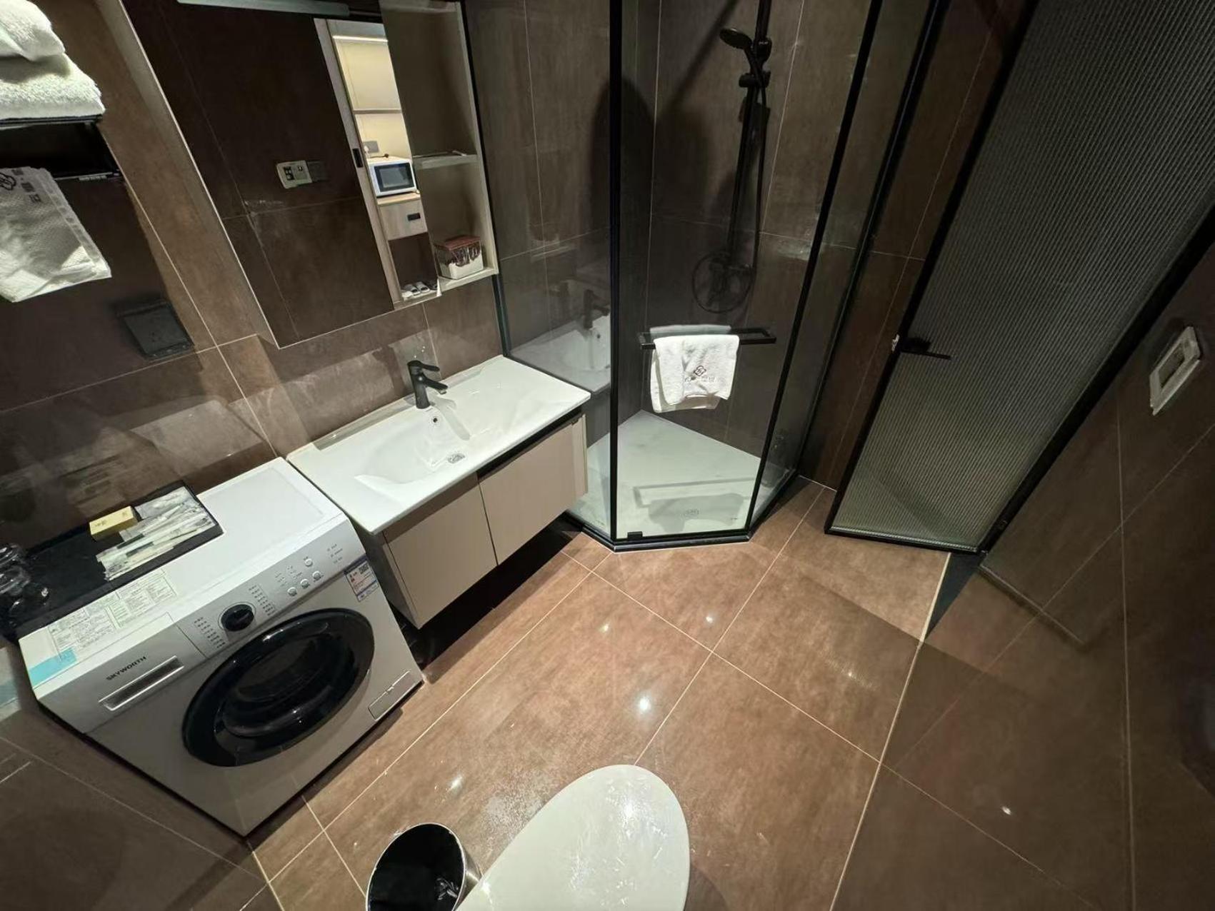 SLOWCOM·Gangrun Pa Zhou Apartment Guangzhou Bagian luar foto