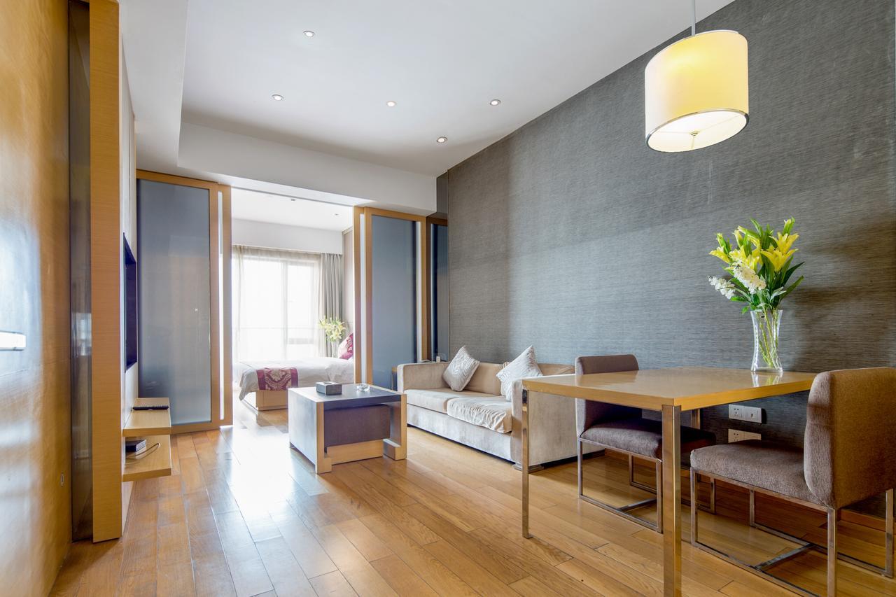 SLOWCOM·Gangrun Pa Zhou Apartment Guangzhou Bagian luar foto