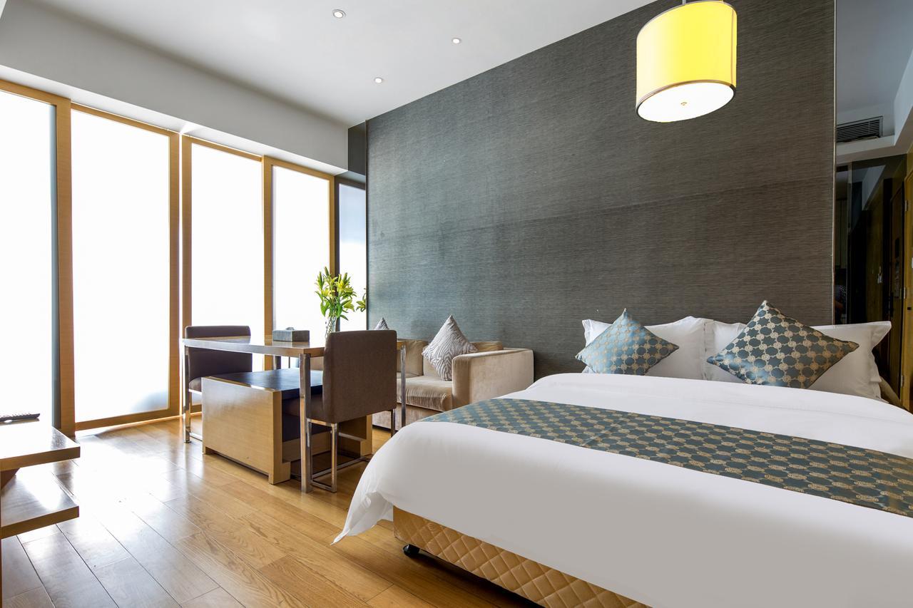 SLOWCOM·Gangrun Pa Zhou Apartment Guangzhou Bagian luar foto