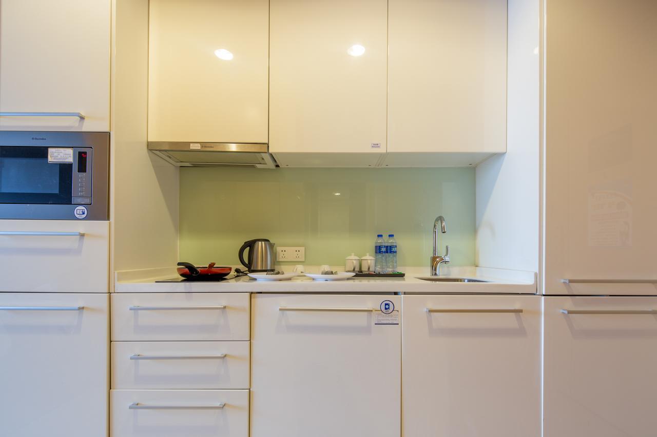 SLOWCOM·Gangrun Pa Zhou Apartment Guangzhou Bagian luar foto