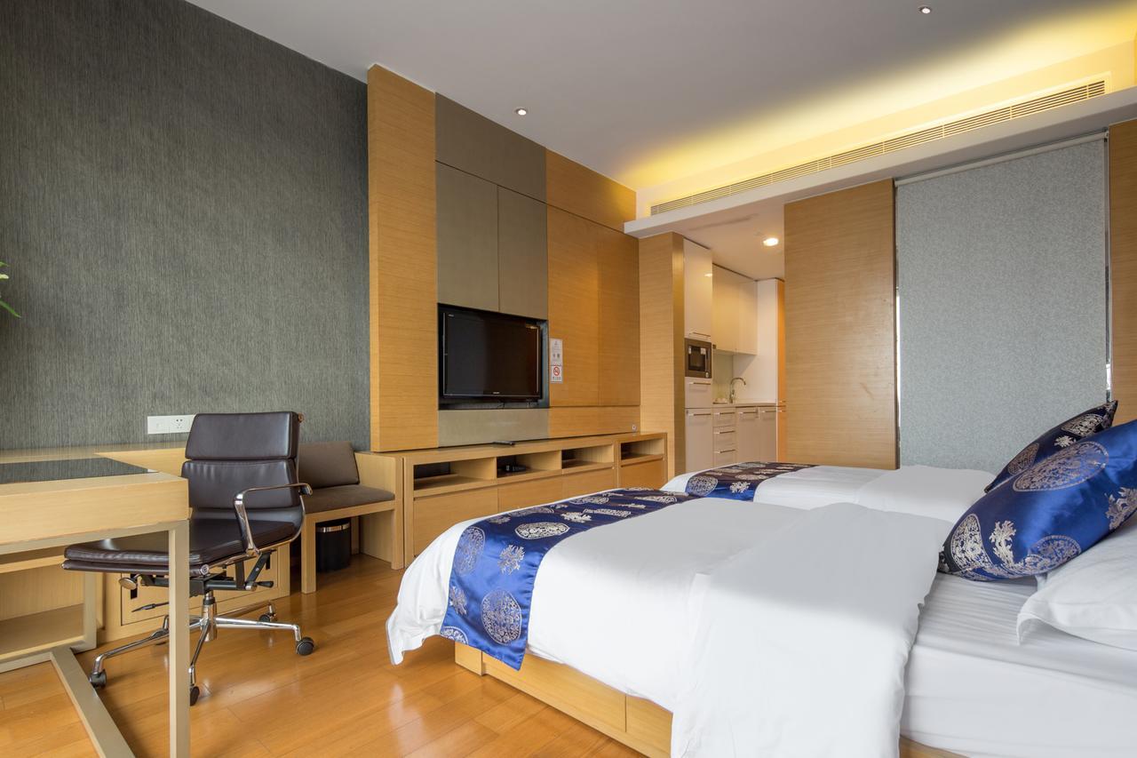 SLOWCOM·Gangrun Pa Zhou Apartment Guangzhou Bagian luar foto