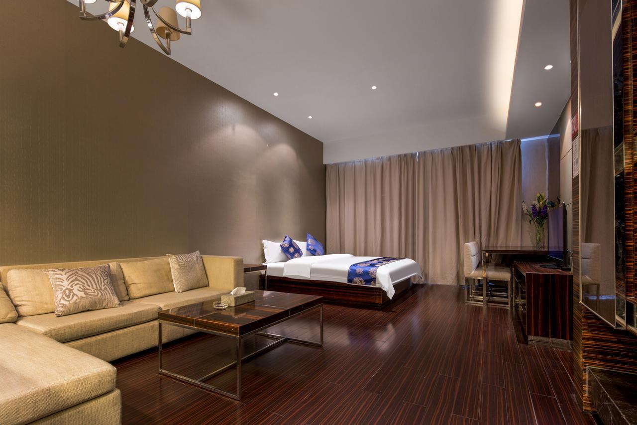 SLOWCOM·Gangrun Pa Zhou Apartment Guangzhou Bagian luar foto