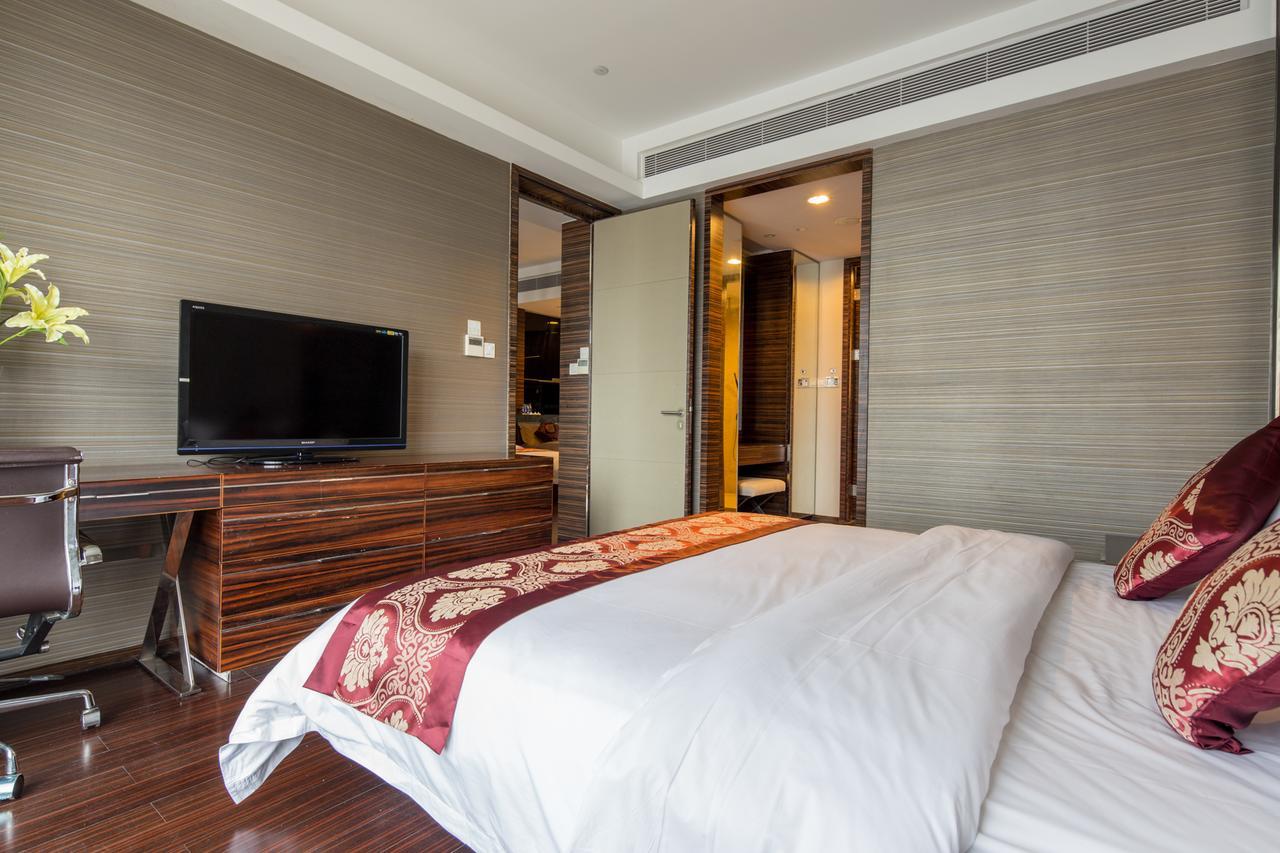 SLOWCOM·Gangrun Pa Zhou Apartment Guangzhou Bagian luar foto