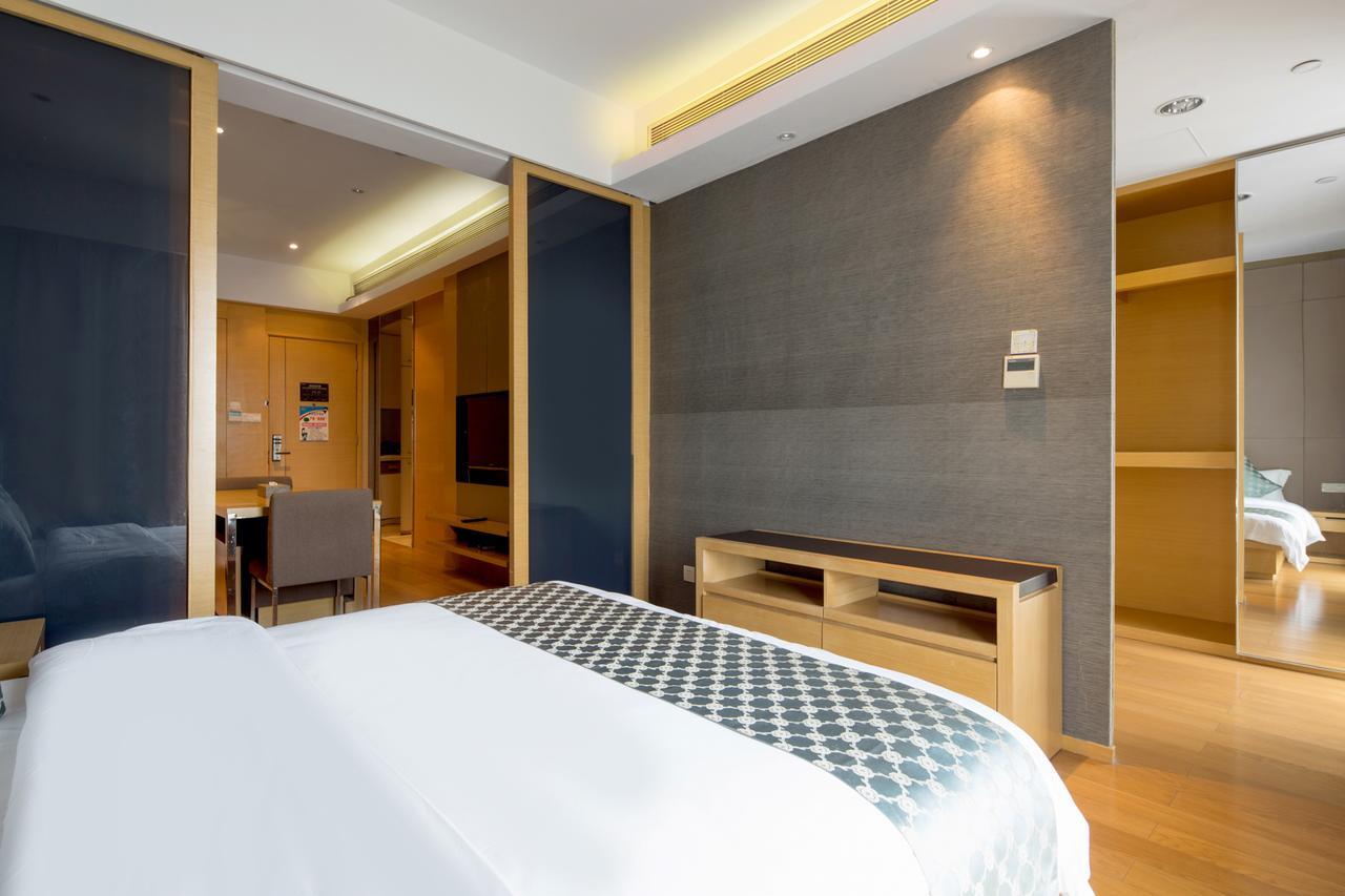 SLOWCOM·Gangrun Pa Zhou Apartment Guangzhou Bagian luar foto