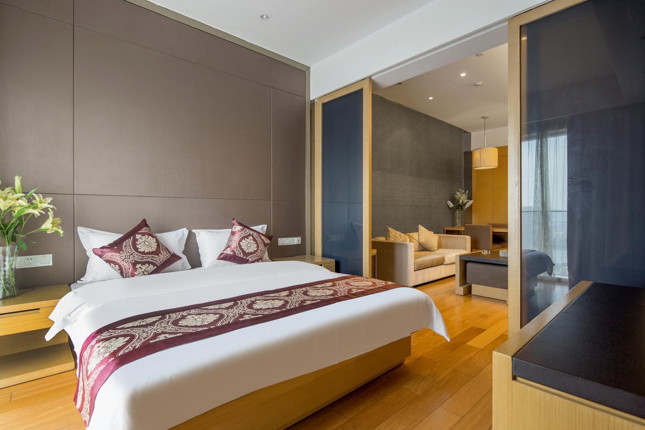 SLOWCOM·Gangrun Pa Zhou Apartment Guangzhou Bagian luar foto