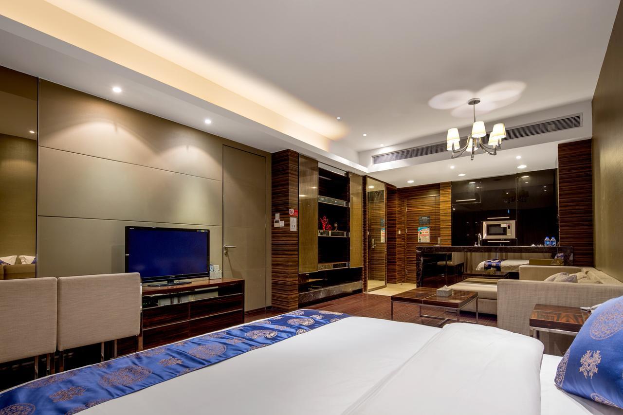 SLOWCOM·Gangrun Pa Zhou Apartment Guangzhou Bagian luar foto