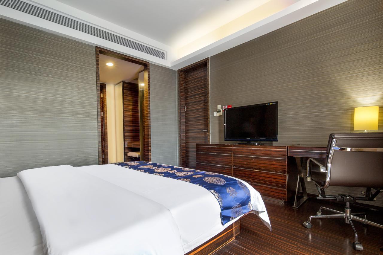 SLOWCOM·Gangrun Pa Zhou Apartment Guangzhou Bagian luar foto