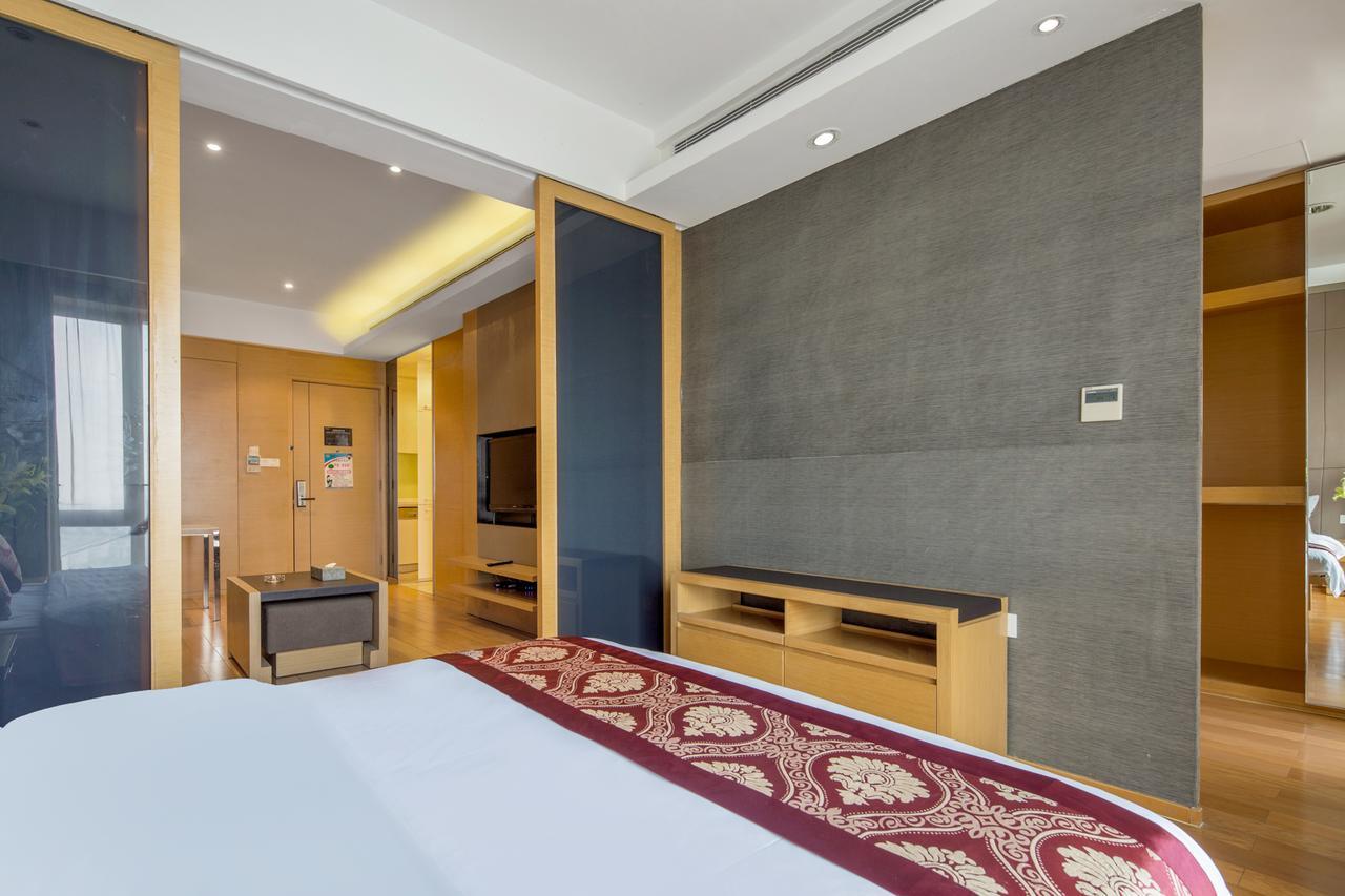 SLOWCOM·Gangrun Pa Zhou Apartment Guangzhou Bagian luar foto