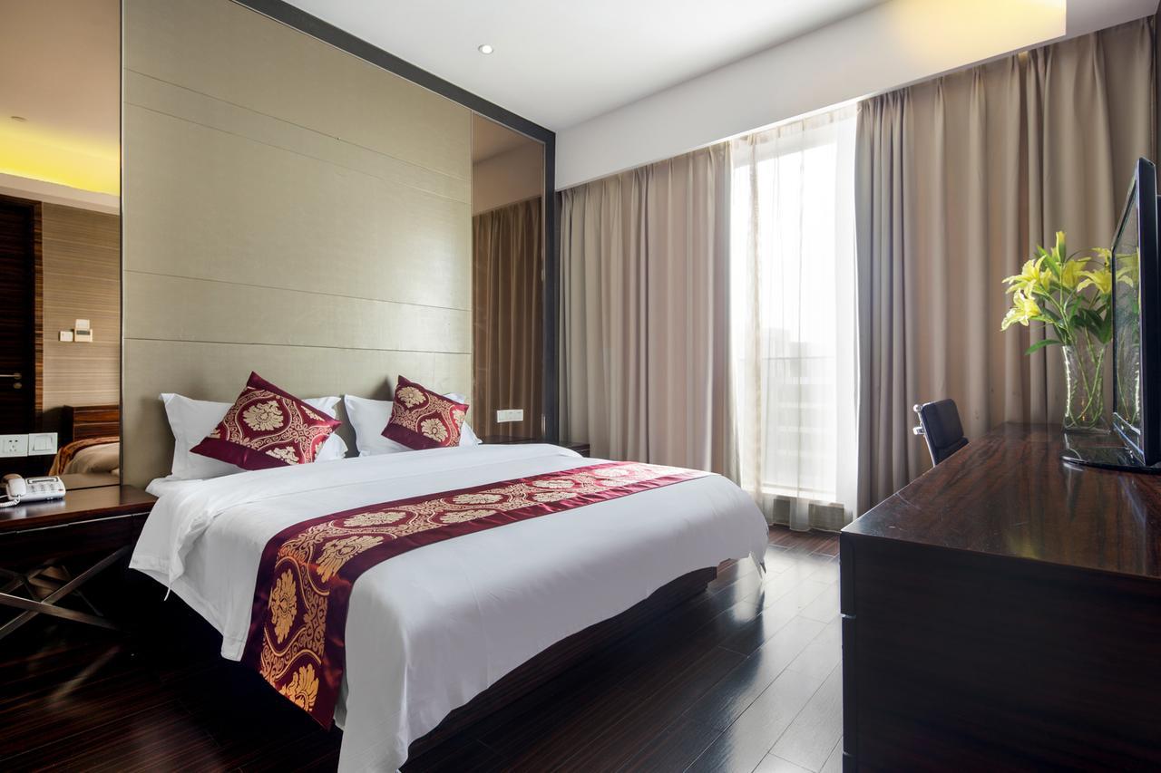 SLOWCOM·Gangrun Pa Zhou Apartment Guangzhou Bagian luar foto